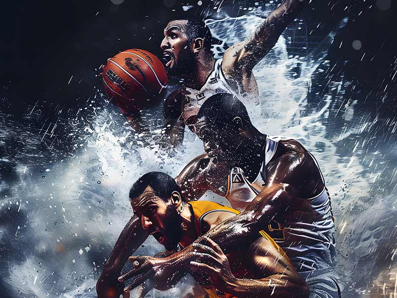 在世界篮球场想要拥有绝对话语权 必须自己去证明自己的实力！