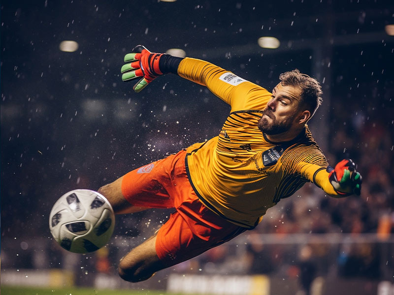 雪天来了一脚精彩绝伦的倒钩破门！加拿大联赛的顶级氛围！